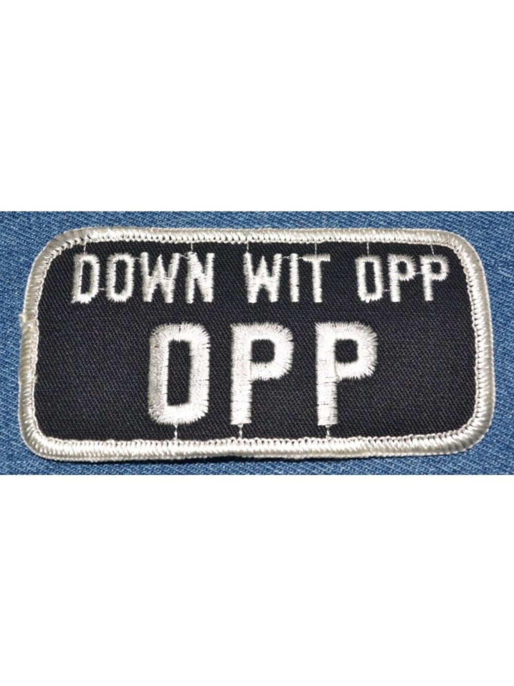Original Vintage 90s Down Wit OPP 4" Patch Naughty By Nature Rap Hip Hop Retro